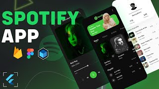 Build Spotify With Flutter - Bloc , Clean Architecture , Firebase , Figma