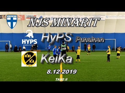 NJS Minarit P11 HyPS Punainen vs KeiKa 8.12.2019
