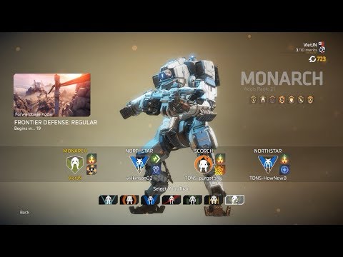 Titanfall 2 Frontier Defense (Co-op) | Forward Base Kodai | Monarch Maxed out Aegis lever :)