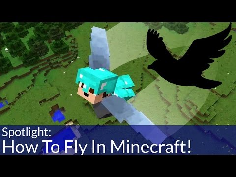 OMGcraft - Minecraft Tips & Tutorials! - How To Get Wings In Minecraft