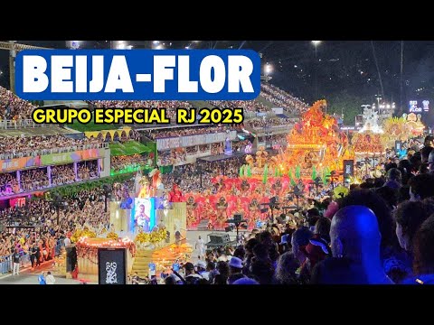 CAMPEÃ BEIJA FLOR 2025 | Desfile OFICIAL COMPLETO Em 4K