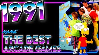 The Best Arcade Games of 1991 #mame #arcadegames #arcadegaming