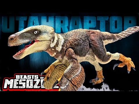 BIGGEST RAPTOR YET! Beasts of the Mesozoic 1/18 Utahraptor Review!!!