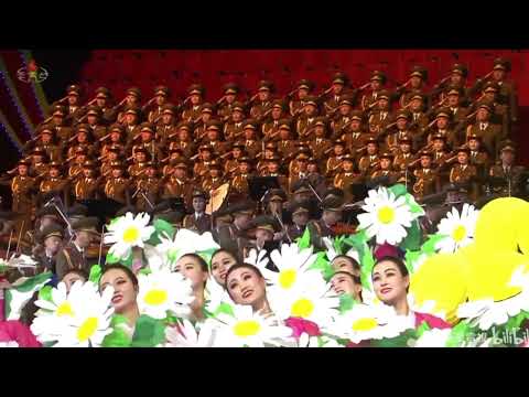 Russia and North Korea national anthem | Putin arrived at pyongyang concert