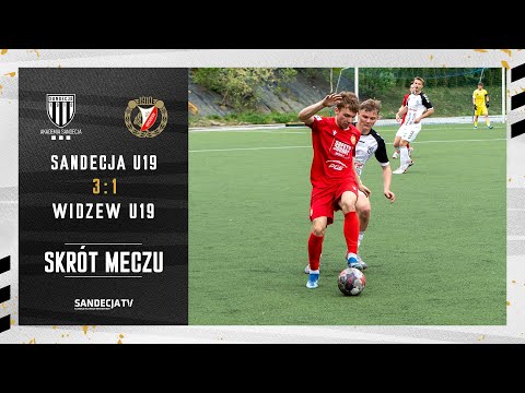 CLJ U19: Sandecja Nowy Sącz - Widzew Łódź 3:1 (2:1), skrót meczu | 14.04.2024