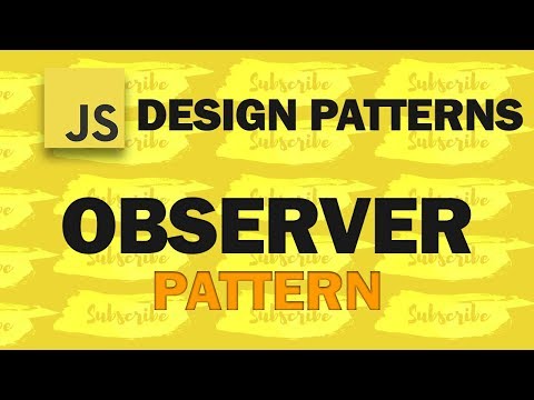 Design Patterns Observer Pattern