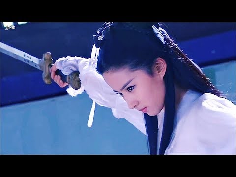 Yifei Liu | Fascinating Fight Scenes in Condor Heroes | 刘亦菲《神雕侠侣》小龙女打戏混剪