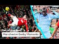10 BEST Man City vs Manchester United Moments | Premier League
