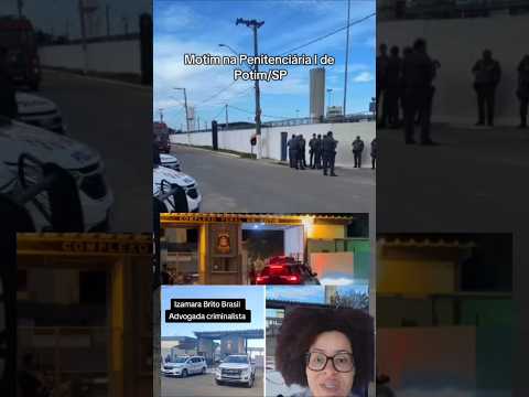 Motim na Penitenciária de Potim I #noticias #valedoparaiba #direito #penitenciaria