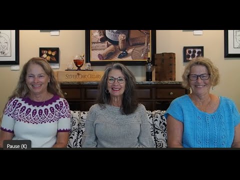 Wool and Wine - Episode 60 It is our 3rd Podiversary!  Lots of finishes, WIPs, and a great wine.