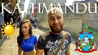 Катманду |Из Индии в Непал пешком| Граница государств и виза|Великолепная столица Непала|India-Nepal