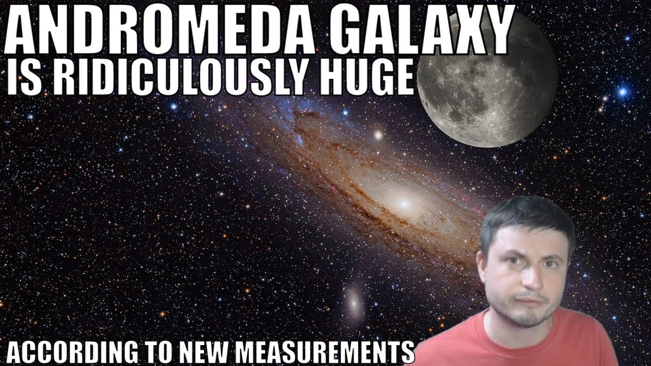 New Measurement of Andromeda Galaxy Size Suggest Gigantic Halo