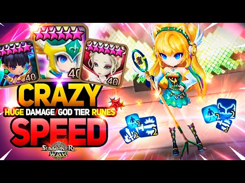 INVINCIBLE 300+ SPD DAMAGE DEALERS - Summoners War