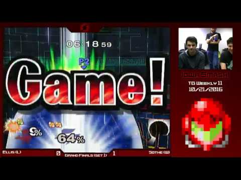 Sothe (Fox, G&W) vs Ellis (Fox, Zelda, Sheik) - SSBM - Grand Finals - 1021160680701