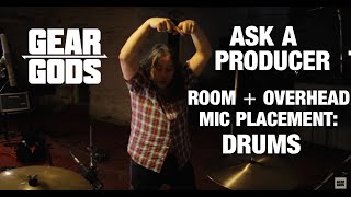 MARTIN BISI - Overhead and Room Mics for Drums | ASK A PRODUCER