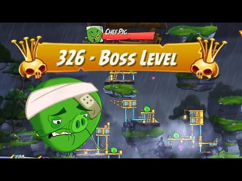 Angry Bird 2,BOSS LEVEL:326 complete walkthrough ||  Cobalt Plateaus FLUTTERING HEIGHTS || #gaming