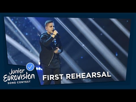 Noam Dadon - Children Like These - First Rehearsal - Israel - Junior Eurovision 2018 🇮🇱