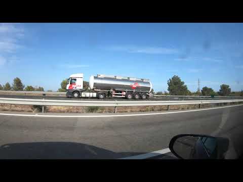 Driving the AP7, L'Ampolla, Spain, Jul 30 2019