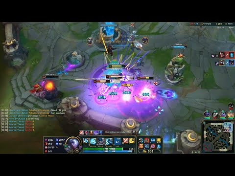 Clean Ekko 5 Men Ult Pentakill - LoL CLIPS
