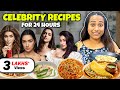 Trying every CELEB Recipes for 24 Hours | Fun Recipe Challenge