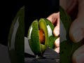 Crystal Avocado Cutting Relaxing ASMR Visuals Asmr Satisfying Relaxing Shorts Shortvideo