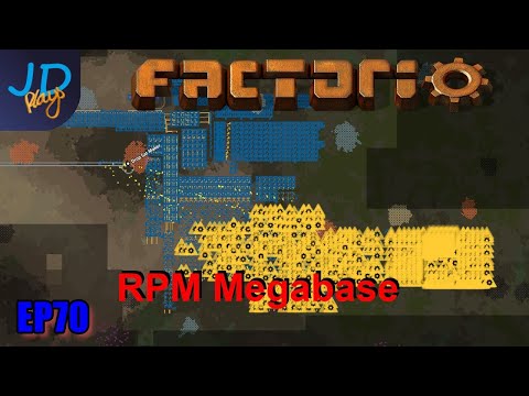 Factorio 0.17 Ep70 Big week for Big Projects | RPM Megabase