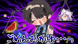 【手描き】友情よりスイカを取るスバル【大空スバル/さくらみこ/猫又おかゆ/戌神ころね/獅白ぼたん/尾丸ポルカ/ホロライブ/切り抜き/切り抜き漫画/ホロライブ切り抜き】