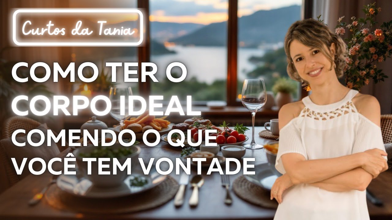 Como ter o corpo ideal comendo o que você tem vontade | A nossa vibração afeta a comida