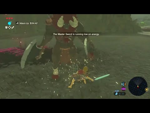 Master Sword Only Vs Lynel - Breath of the Wild
