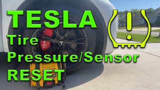 HOW TO RESET TIRE PRESSURE ICON 2022 TESLA MODEL Y