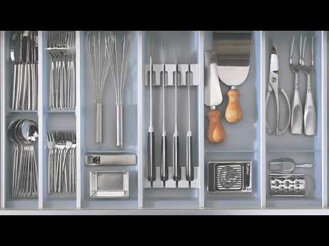 Premium cutlery drawer tray inserts sets