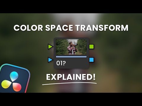 Understanding Color Space Transform in DaVinci Resolve 18