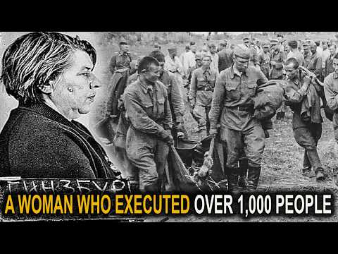 The EXECUTION Of Captured Soviet Soldiers By A Woman