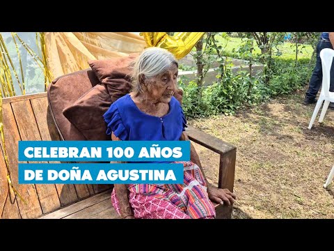 Desafía al tiempo: Doña Agustina celebra 100 años de vida