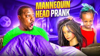 AVA PRANK DAD WITH FAKE MANNEQUIN HEAD *PRANK WAR!!!*