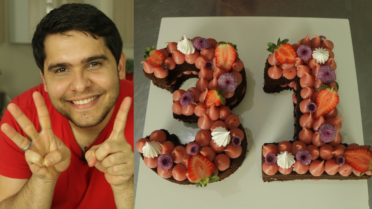Number Cake (Bolo Número) - Receita Passo a Passo