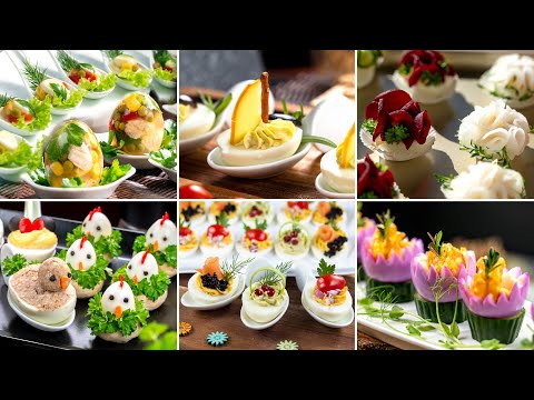 How to Make Stuffed Egg. Fancy Deviled Eggs, Beautiful and Easy to Make for Any Party!