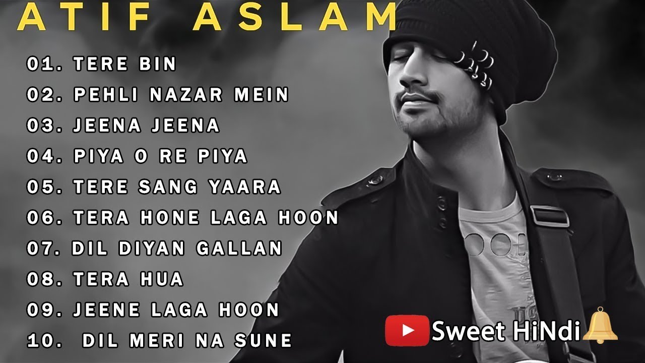 Best Of Atif Aslam NonStop Jukebox Hit's