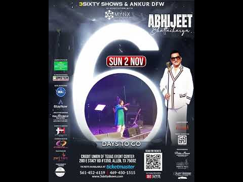 Abhijeet Bhattacharya Live in Concert