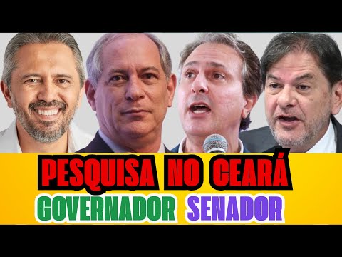 PESQUISA CEARÁ 2026: CIRO DISPARA E PODE VENCER NO 1º TURNO! | Paraná Pesquisas