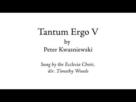 Tantum Ergo V