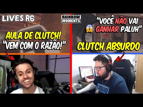 CLUTCH SENSACIONAL DO PALUH, RAZAH SALVOU DEMAIS O ROUND! 😱😱 1x3 DO ASK - MELHORES MOMENTOS LIVES R6