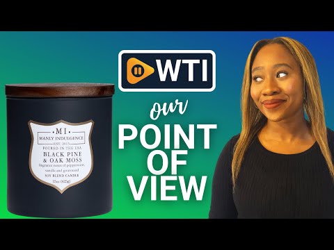 Manly Indulgence Black Pine & Oak Moss Scented Jar Candle - WTI product video review