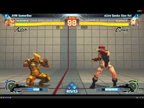 EVO 2012 - SSF4AE v2012 Top 4 - AVM|GamerBee vs eLive|Xiaohai