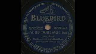 I'VE BEEN TREATED WRONG / Washboard Sam & his Washboard Band [BLUEBIRD B-9007-A]