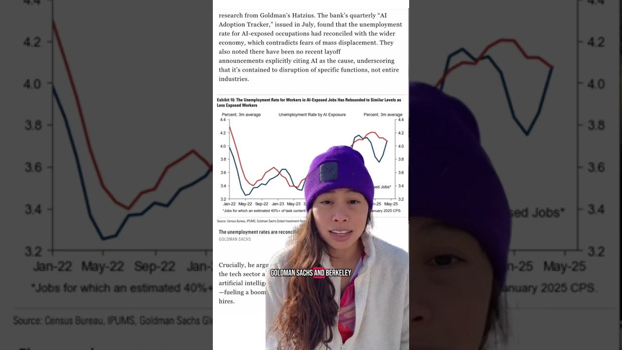 Fascinating studies by Berkeley and Goldman Sachs on impact of AI on economy - has AI really been ta