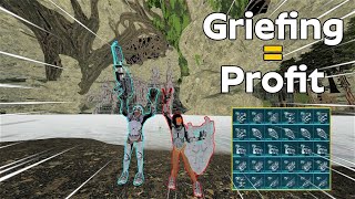 FILLING Up The OP Rathole With LOOT! | Ark Official Smalltribes PvP