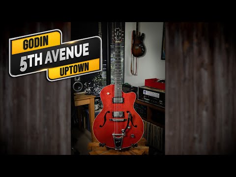 Godin 5th Avenue Uptown Custom 2019 - Present - Havana Burst image 11