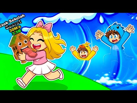 MAX LEVEL Brainrot BAZA u Escape Tsunami!