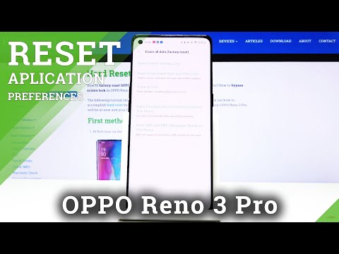 How to Erase Downloaded Apps in OPPO Reno 3 Pro – Reset App & App Settings